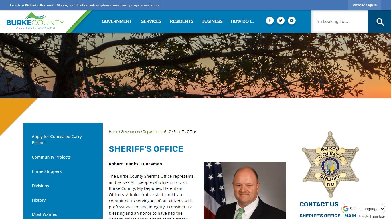 Sheriff's Office | Burke County, NC - burkenc.org